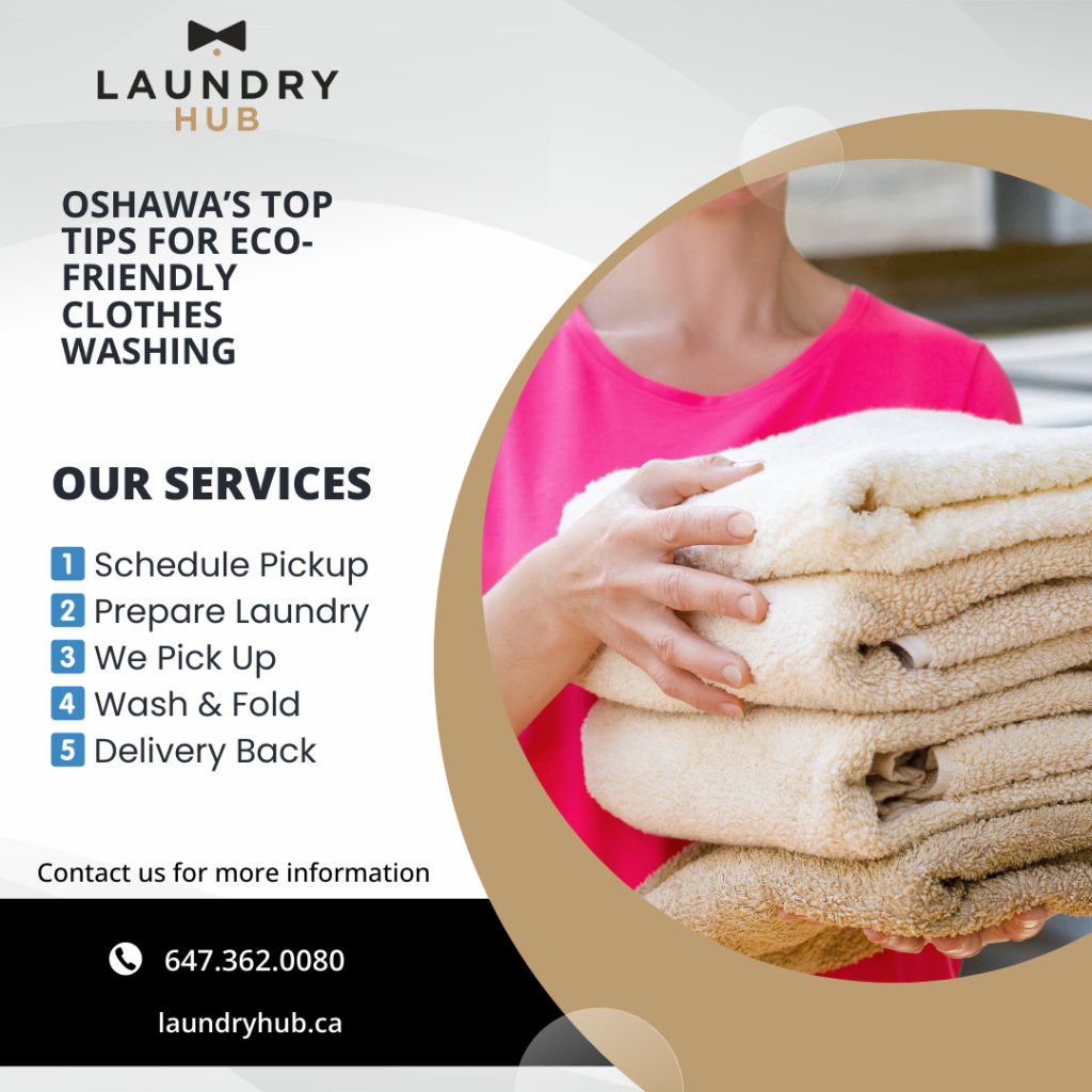 Discover Laundry Hub, your eco-friendly laundry service. Our dedicated team ensures your clothes receive top-notch care from pickup to delivery. Experience effortless convenience with washing, folding, and preparation at your fingertips. Call us at 647-362-0080 or visit laundryhub.ca today!